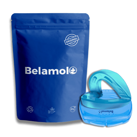 Belamol® Anti-Schnarch-Mundstück Universalgröße - 1x Belamol + Gratis Reiseetui