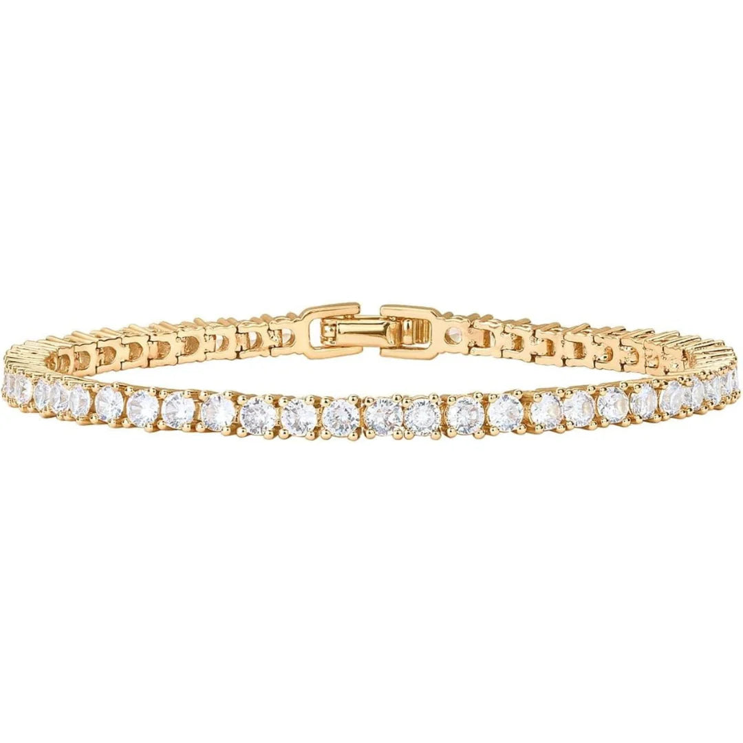 Belamol® Moissanite Round Cut Lumière Bracelet